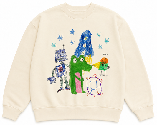 Sudadera Personalizada Doodle | Frente