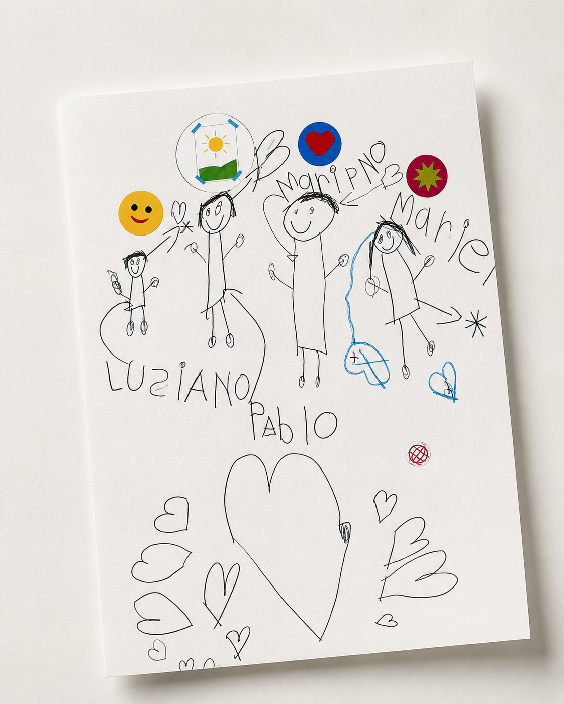 Sudadera Personalizada Doodle | Espalda