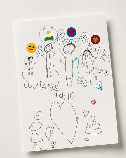 Sudadera Personalizada Doodle | Espalda