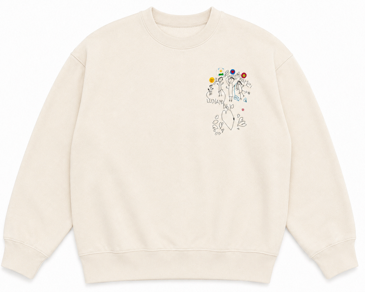 Sudadera Personalizada Doodle | Espalda
