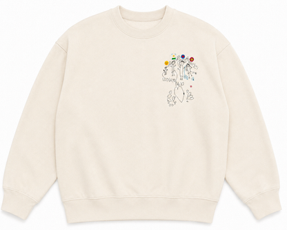 Sudadera Personalizada Doodle | Espalda