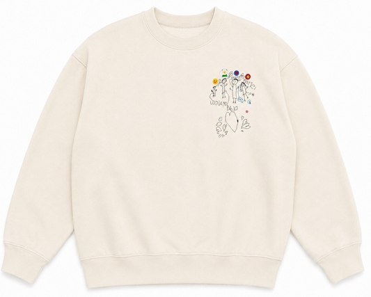 Sudadera Personalizada Doodle | Espalda