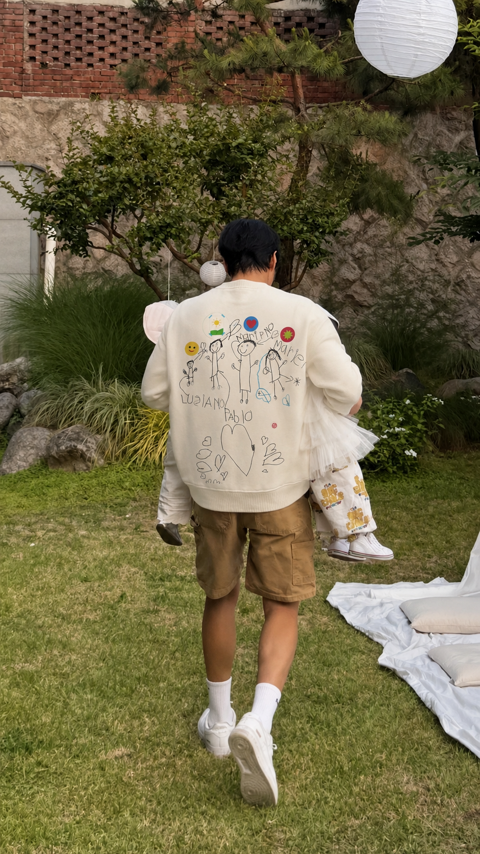 Sudadera Personalizada Doodle | Espalda