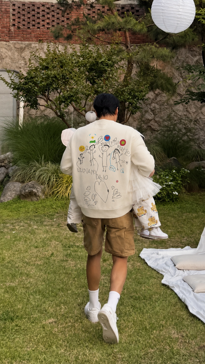 Sudadera Personalizada Doodle | Espalda
