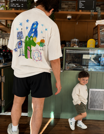 Playera Personalizada Doodle | Espalda